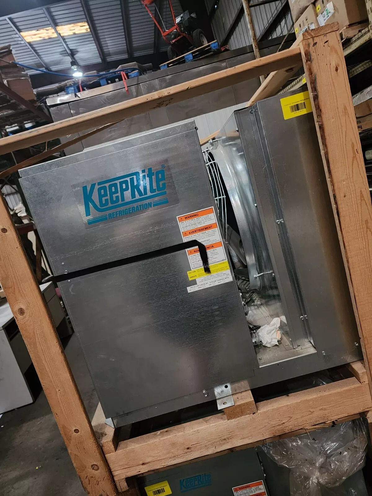 Keeprite 5.5 HP Indoor Low Temp Freezer Condensing Unit KEZA055L8-IS7B